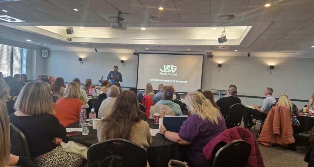 Jacob delivering a session